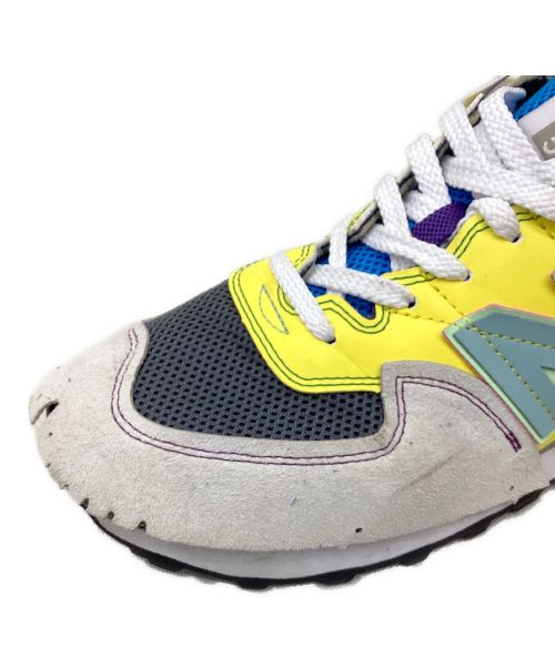 NEW BALANCE（ニューバランス）NEW BALANCE (ニューバランス) アシンメトリースニーカー マルチカラー サイズ:27.5の古着・服飾アイテム