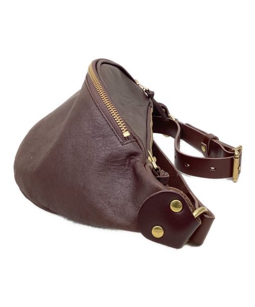SLOW（スロウ）SLOW (スロウ) ボディーバッグ ブラウンの古着・服飾アイテム