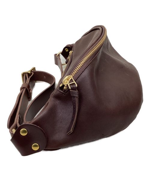 SLOW（スロウ）SLOW (スロウ) ボディーバッグ ブラウンの古着・服飾アイテム