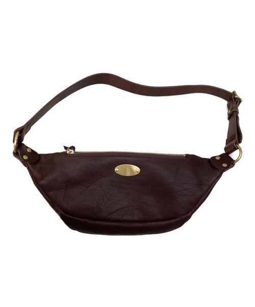 SLOW（スロウ）SLOW (スロウ) ボディーバッグ ブラウンの古着・服飾アイテム