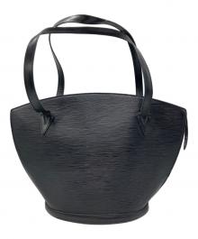 LOUIS VUITTON（ルイ ヴィトン）の古着「トートバッグ エピ サンジャック」｜ブラック