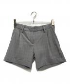 adidasアディダス）の古着「ULT365 ミニチェックストレッチショーツ」｜グレー