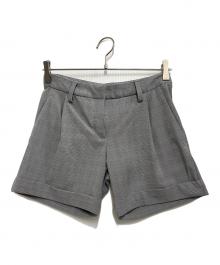 adidas（アディダス）の古着「ULT365 ミニチェックストレッチショーツ」｜グレー