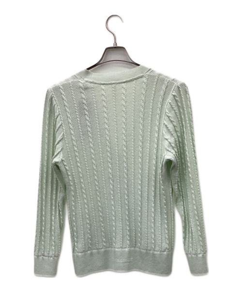 adidas（アディダス）adidas (アディダス) ULT365 PRIMEKNITケーブルカーディガン ミント サイズ:S 未使用品の古着・服飾アイテム