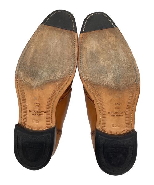 SCOTCH GRAIN（スコッチグレイン）SCOTCH GRAIN (スコッチグレイン) レザーシューズ ブラウン サイズ:24.5の古着・服飾アイテム