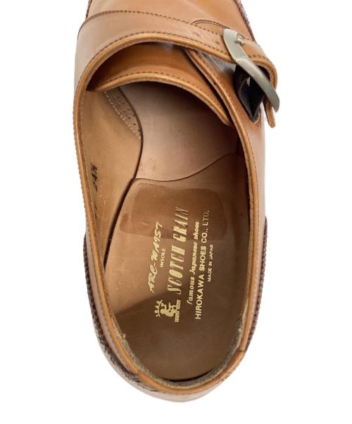 SCOTCH GRAIN（スコッチグレイン）SCOTCH GRAIN (スコッチグレイン) レザーシューズ ブラウン サイズ:24.5の古着・服飾アイテム