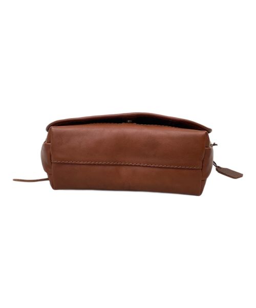 Herz（ヘルツ）Herz (ヘルツ) メッセンジャーバッグ ブラウンの古着・服飾アイテム