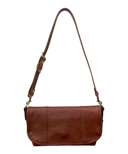 Herz（ヘルツ）Herz (ヘルツ) メッセンジャーバッグ ブラウンの古着・服飾アイテム