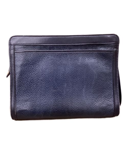 CELINE（セリーヌ）CELINE (セリーヌ) クラッチバッグ ネイビーの古着・服飾アイテム