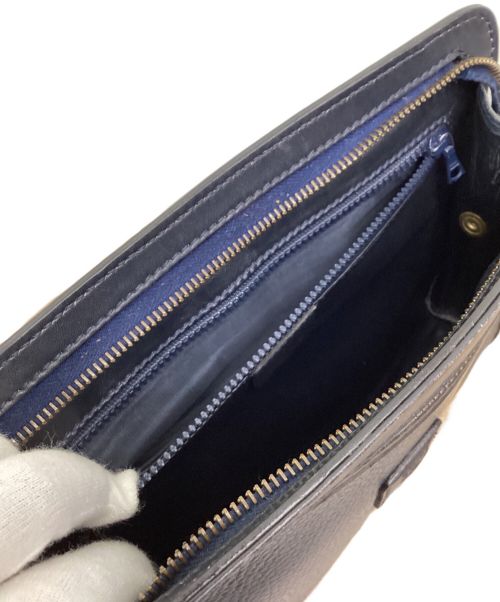 CELINE（セリーヌ）CELINE (セリーヌ) クラッチバッグ ネイビーの古着・服飾アイテム