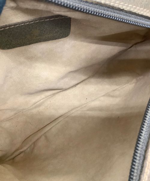 GUCCI（グッチ）GUCCI (グッチ) OLD GUCCI シェリーライン クラッチバッグ ブラウンの古着・服飾アイテム