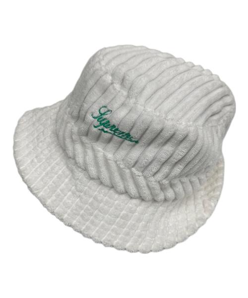 SUPREME（シュプリーム）SUPREME (シュプリーム) バケットハット ホワイトの古着・服飾アイテム