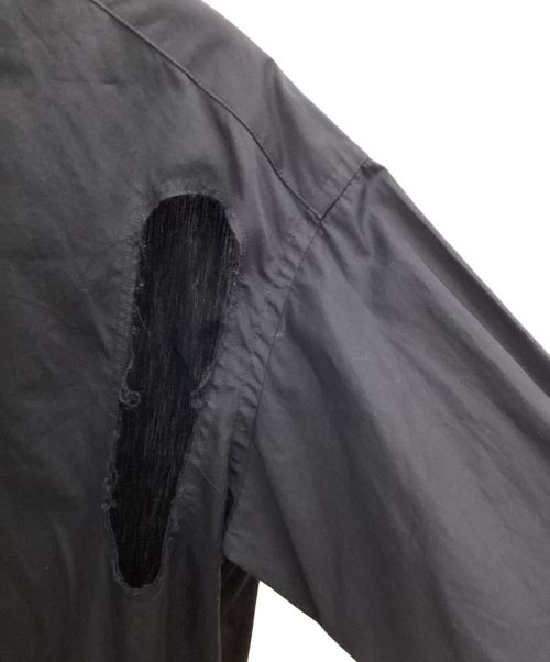 JOHN LAWRENCE SULLIVAN（ジョン ローレンス サリバン）JOHN LAWRENCE SULLIVAN (ジョンローレンスサリバン) シャツ ブラック サイズ:Mの古着・服飾アイテム