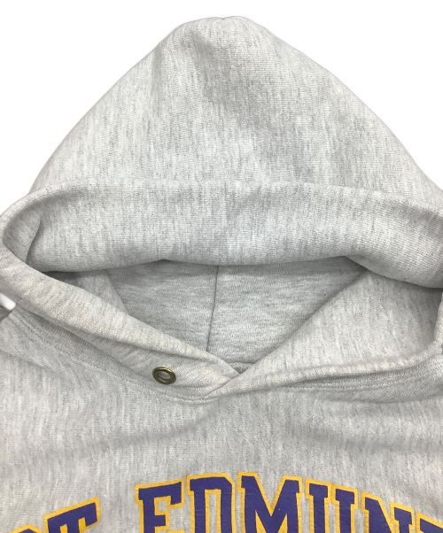 Champion REVERSE WEAVE（チャンピオン リバース ウィーブ）Champion REVERSE WEAVE (チャンピオンリバースウィーブ) プルオーバーパーカー グレー サイズ:Lサイズの古着・服飾アイテム