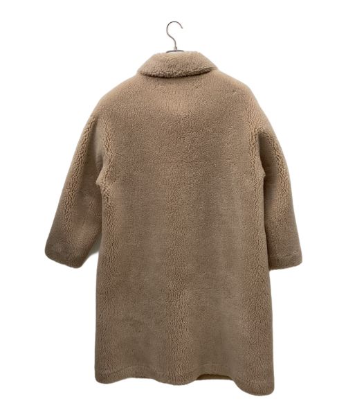 PELLESSIMO（ペレッシモ）PELLESSIMO (ペレッシモ) ボアコート ベージュ サイズ:Fの古着・服飾アイテム