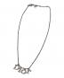 DIOR（ディオール）の古着「ロゴネックレス」