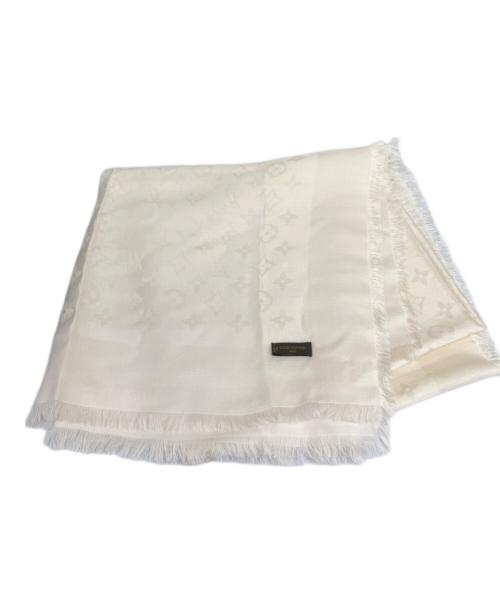 LOUIS VUITTON（ルイ ヴィトン）LOUIS VUITTON (ルイ ヴィトン) モノグラムストール アイボリーの古着・服飾アイテム