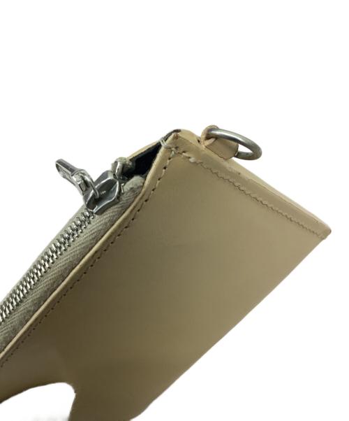 Whitehouse Cox（ホワイトハウスコックス）Whitehouse Cox (ホワイトハウスコックス) L字ファスナー財布 ベージュの古着・服飾アイテム