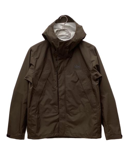 HELLY HANSEN（ヘリーハンセン）HELLY HANSEN (ヘリーハンセン) スカンザライトジャケット ブラウン サイズ:Lの古着・服飾アイテム