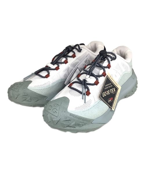 NIKE ACG（ナイキエーシージー）NIKE ACG (ナイキエージーシー) マウンテンフライ2LOWGTX ホワイト×グレー サイズ:US10 未使用品の古着・服飾アイテム