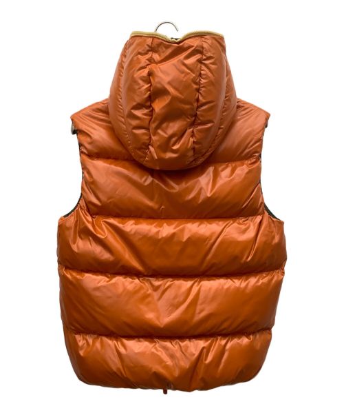 DUVETICA（デュベティカ）DUVETICA (デュベティカ) ダウンベスト オレンジ×グリーン サイズ:SIZE48の古着・服飾アイテム
