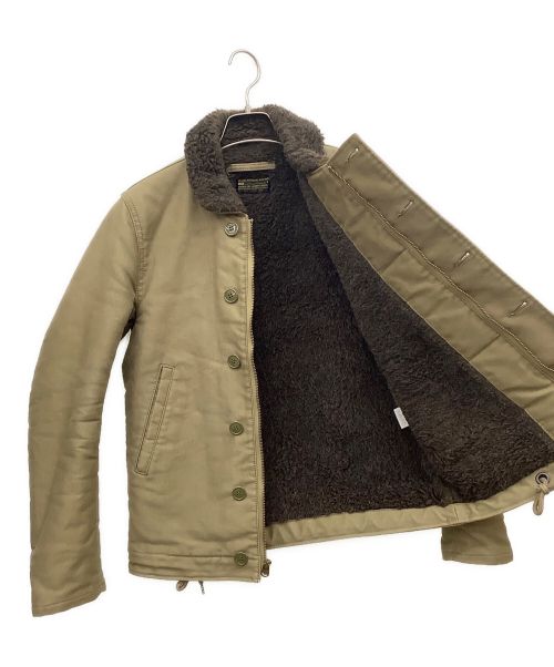 MARKAWARE（マーカウェア）MARKAWARE (マーカウェア) N-1デッキジャケット カーキ サイズ:SIZE1の古着・服飾アイテム