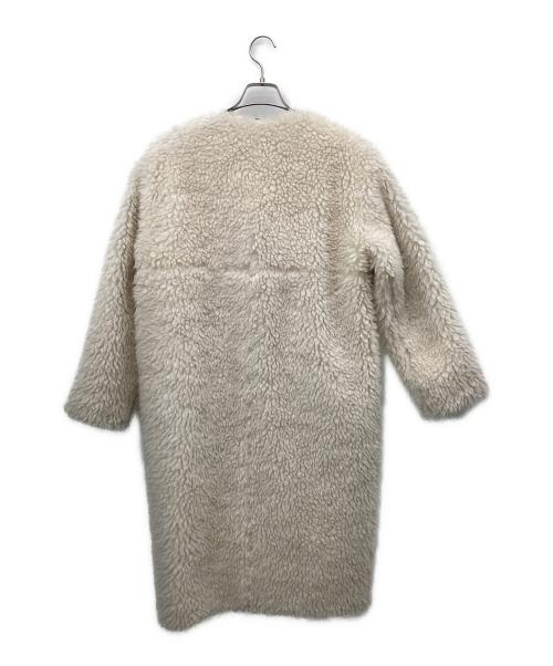 CASA FLINE（カーサフライン）CASA FLINE (カーサフライン) キルティングコート カーキ×アイボリー サイズ:Fの古着・服飾アイテム