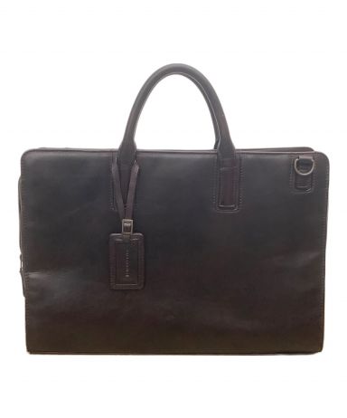 中古・古着通販】MOTHERHOUSE (マザーハウス) ビジネスバッグ ブラウン