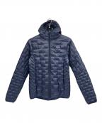Patagoniaパタゴニア）の古着「マイクロパフフーディ」｜ネイビー