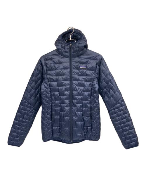 Patagonia（パタゴニア）Patagonia (パタゴニア) マイクロパフフーディ ネイビー サイズ:Sの古着・服飾アイテム