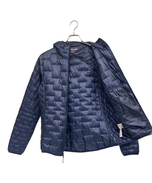 Patagonia（パタゴニア）Patagonia (パタゴニア) マイクロパフフーディ ネイビー サイズ:Sの古着・服飾アイテム