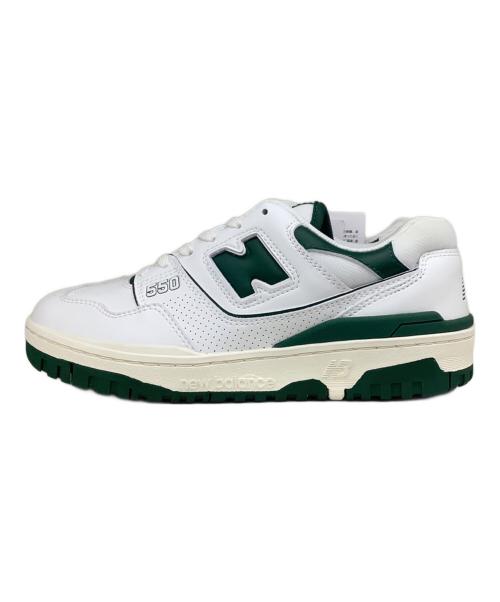 NEW BALANCE GOLF（ニューバランス ゴルフ）NEW BALANCE GOLF (ニューバランス ゴルフ) MG550 スパイクレススニーカー ホワイト×グリーン サイズ:US6 未使用品の古着・服飾アイテム