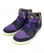 NIKEナイキ）の古着「AIR JORDAN1 High Zoom ハイカットスニーカー」｜パープル