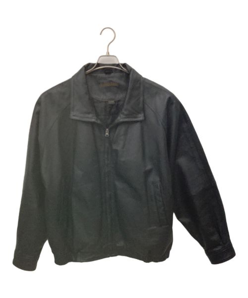 ST JOHN'S BAY（セントジョンズベイ）ST JOHN'S BAY (セントジョンズベイ) レザージャケット ブラック サイズ:XLの古着・服飾アイテム