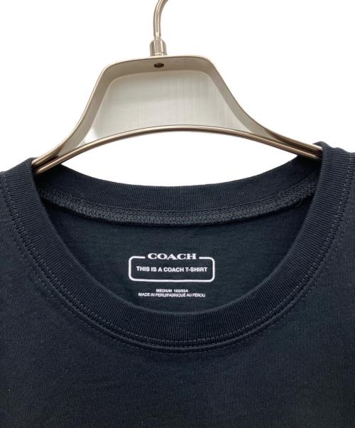 COACH（コーチ）COACH (コーチ) エッセンシャルTシャツ ブラック サイズ:Mの古着・服飾アイテム