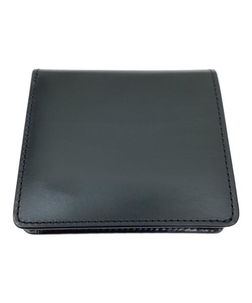 SLOW&CO（スロウアンドコー）slow&co (スロウアンドコー) 二つ折りミニ財布 ブラック 未使用品の古着・服飾アイテム