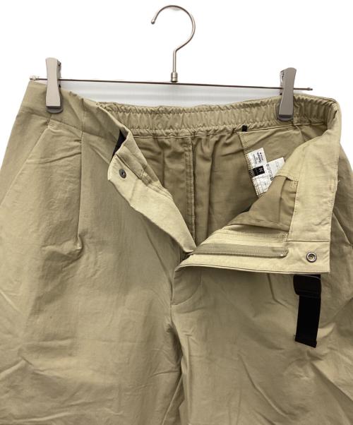 GOLDWIN（ゴールドウイン）GOLDWIN (ゴールドウイン) ワンタックテーパードストレッチツイルパンツ ベージュ サイズ:Mの古着・服飾アイテム