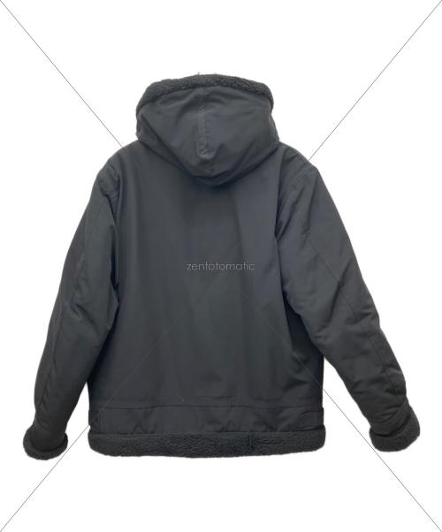 AVIREX（アヴィレックス）AVIREX (アヴィレックス) B-3 HOODIE フライトジャケット ブラック サイズ:XLの古着・服飾アイテム