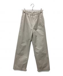 LOEFF（ロエフ）の古着「コットンダンプオーバーパンツ」｜ベージュ