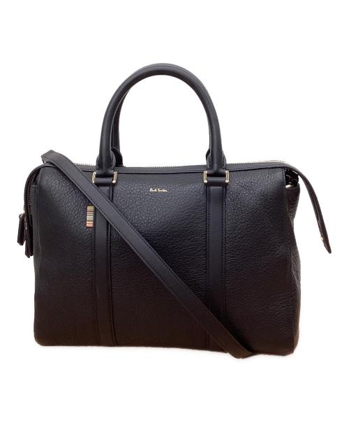 PAUL SMITH（ポールスミス）Paul Smith (ポールスミス) ハンドバッグ ブラックの古着・服飾アイテム
