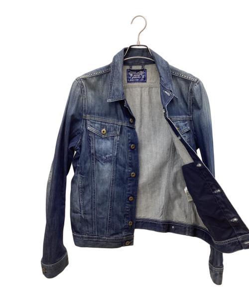 diesel Industory（ディーゼルインダストーリー）diesel Industory (ディーゼルインダストーリー) デニムジャケット ネイビー サイズ:Mの古着・服飾アイテム
