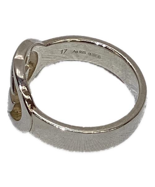 GUCCI（グッチ）GUCCI (グッチ) ダブルGリング シルバー サイズ:17の古着・服飾アイテム