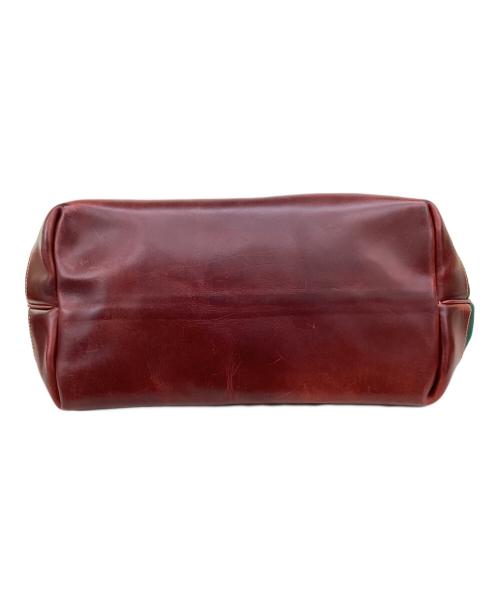 holland sport（ホラントスポーツ）holland sport (ホラントスポーツ) ドクターバッグ グリーン×ブラウンの古着・服飾アイテム