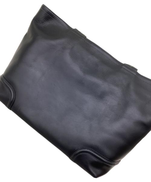 FIVEWOODS（ファイブウッズ）FIVEWOODS (ファイブウッズ) レザートートバッグ ネイビーの古着・服飾アイテム