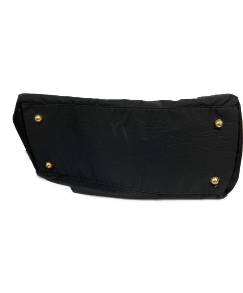 BALENCIAGA（バレンシアガ）BALENCIAGA (バレンシアガ) 2wayボストンバッグ ブラウン×ブラックの古着・服飾アイテム