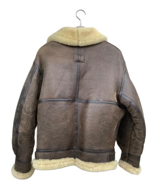 AVIREX（アヴィレックス）AVIREX (アヴィレックス) B-3ムートンジャケット ブラウン サイズ:SIZE38の古着・服飾アイテム
