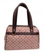 LOUIS VUITTONルイ ヴィトン）の古着「ハンドバッグ モノグラム　ジョセフィーヌPM」｜ピンク×ブラウン