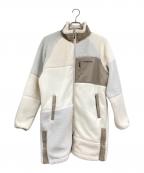 Columbiaコロンビア）の古着「フリースコート」｜ホワイト