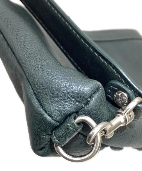 FIGARO PARIS（フィガロ）FIGARO PARIS (フィガロ) セカンドバッグ グリーンの古着・服飾アイテム