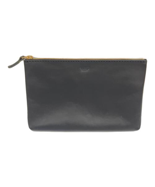Herz（ヘルツ）Herz (ヘルツ) ファスナーポーチ ブラックの古着・服飾アイテム